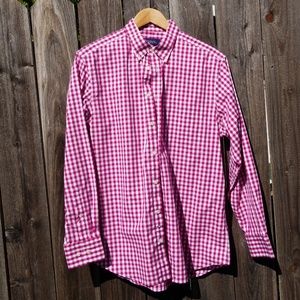 *Donated* Charles Tyrwhitt Weekend magenta check M